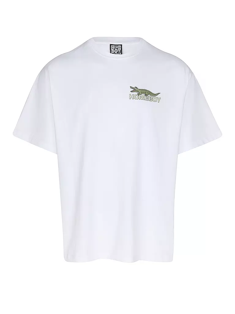 HOMEBOY | T-Shirt CROCOBOY TEE | Bianco