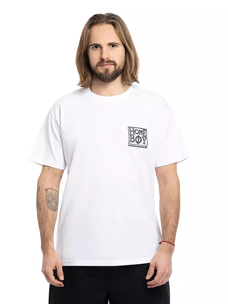 HOMEBOY | T-Shirt OLD SCHOOL | Bianco