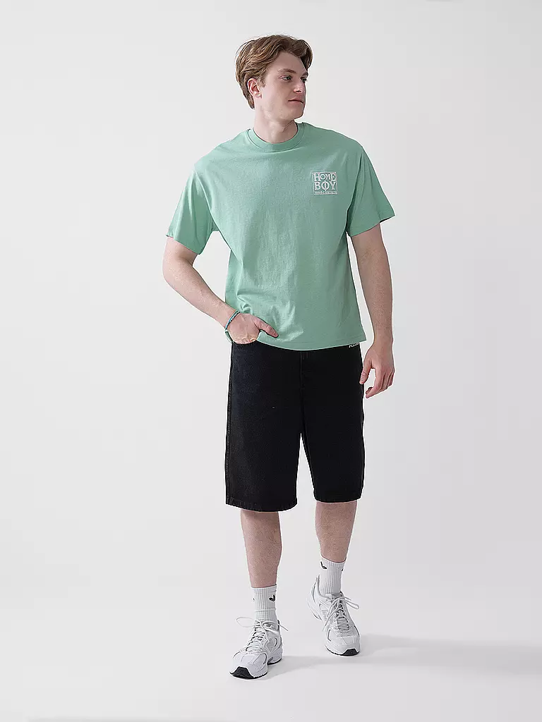 HOMEBOY | T-Shirt OLD SCHOOL | Verde chiaro