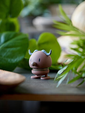 HOPTIMIST | Oggetto decorativo Soft Buffalo 7,6 cm Marrone