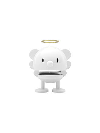 HOPTIMIST | Figura decorativa Angelo Bumble 7,5 cm Bianco
