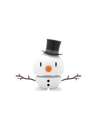 HOPTIMIST | Oggetto decorativo Classic Bumble Snowman 7,8cm White
