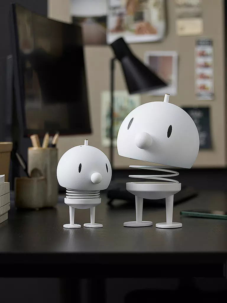 HOPTIMIST | Altoparlante Soft Bumble Speaker 15cm Bianco Soft | Bianco