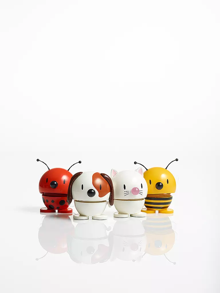 HOPTIMIST | Dekofigur Cat 7,3cm White |