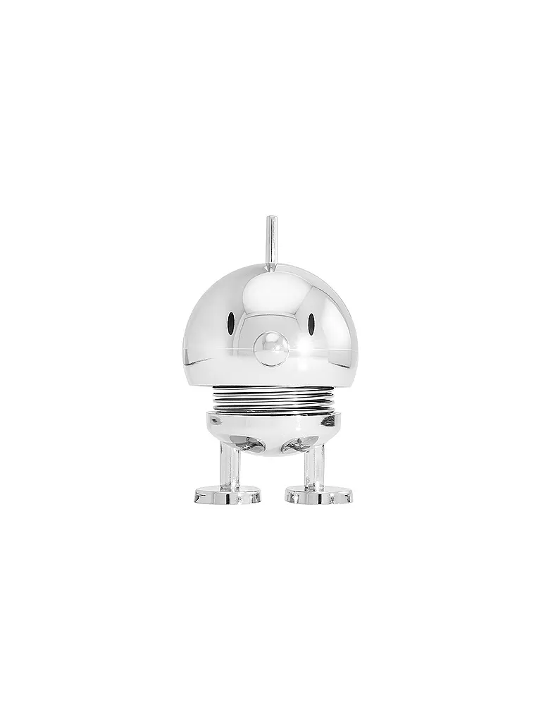 HOPTIMIST | Dekofigur Classic Bumble 7,6cm Chrome | Argento