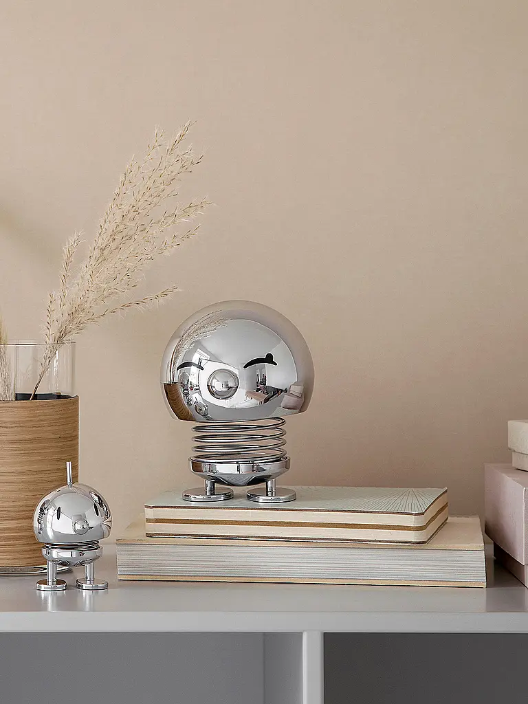 HOPTIMIST | Dekofigur Classic Bumble 7,6cm Chrome | Argento