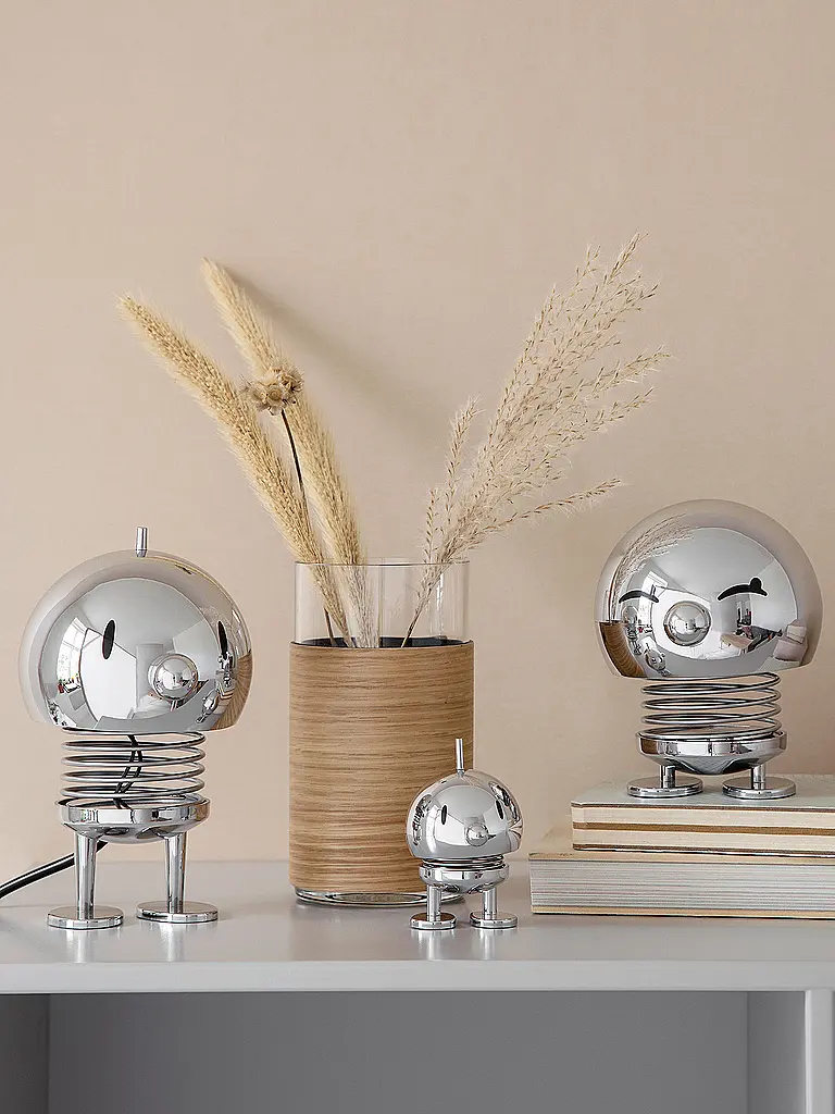 HOPTIMIST | Dekofigur Classic Bumble 7,6cm Chrome | Argento