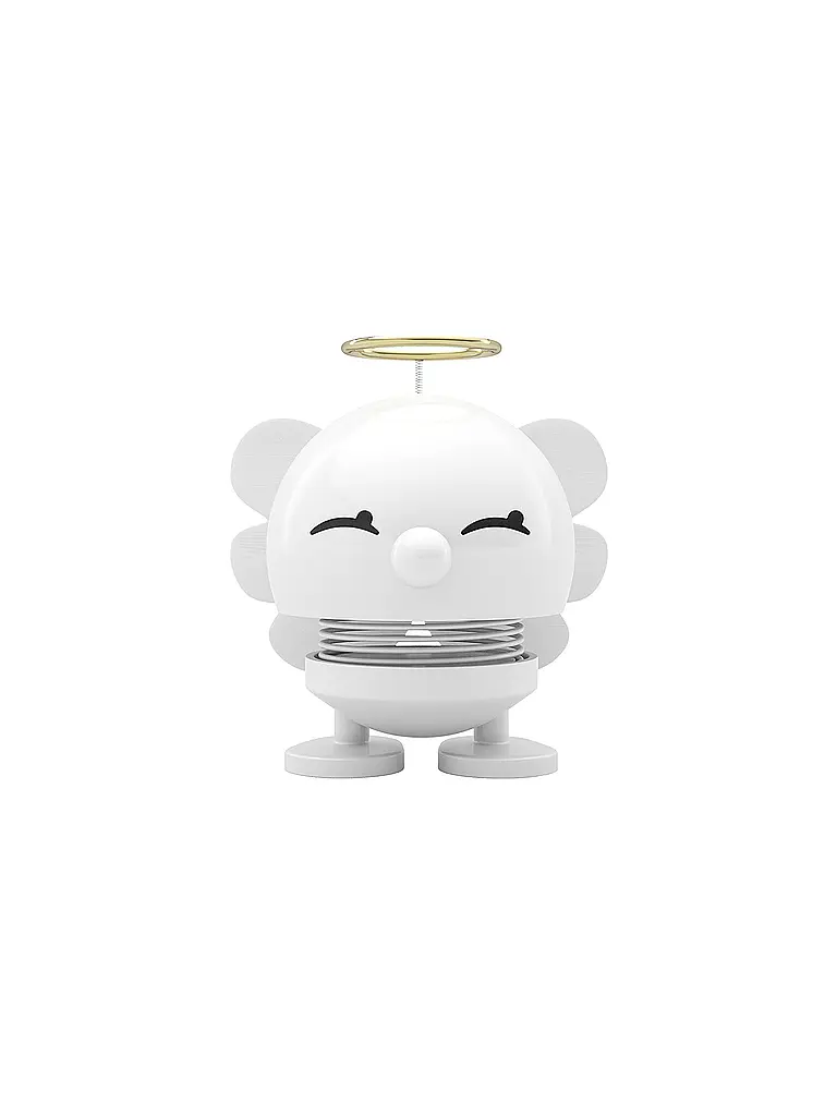 HOPTIMIST | Figura decorativa Angelo Bimble 7,1 cm Bianco | Bianco