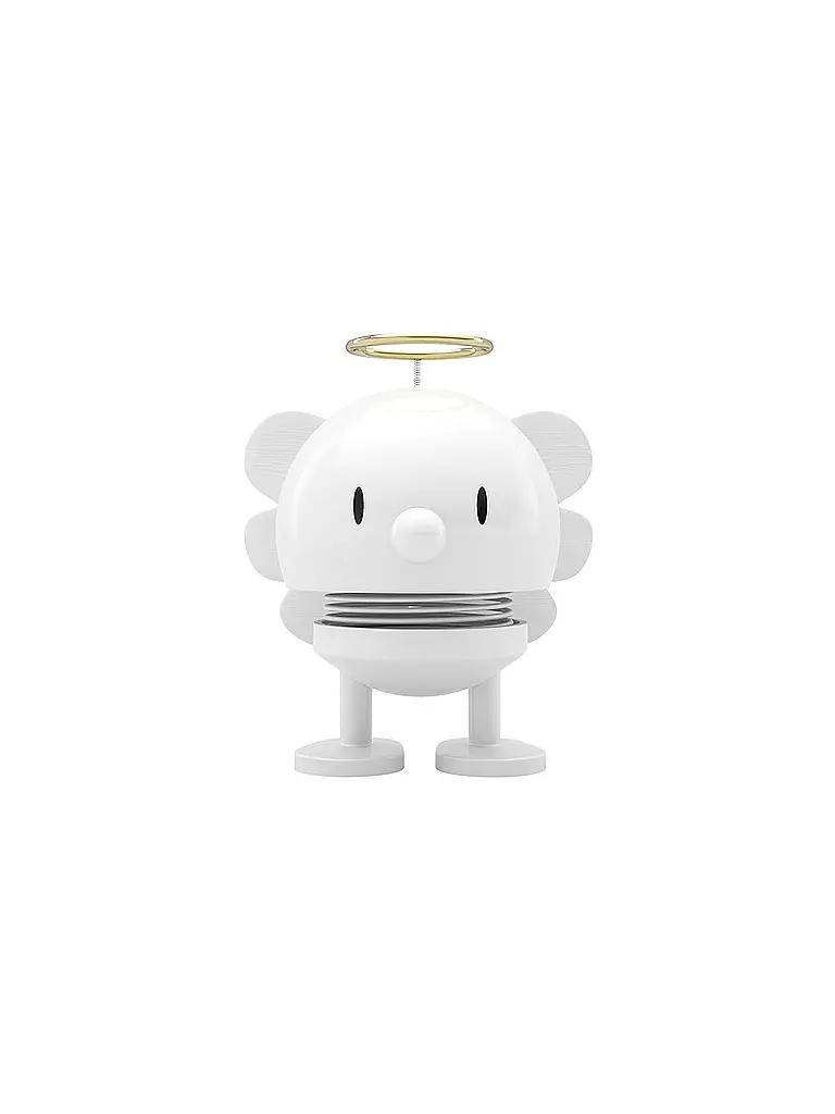 HOPTIMIST | Figura decorativa Angelo Bumble 7,5 cm Bianco | Bianco