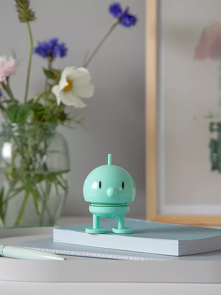 HOPTIMIST | Figura decorativa Classic Bumble 10,5 cm menta |