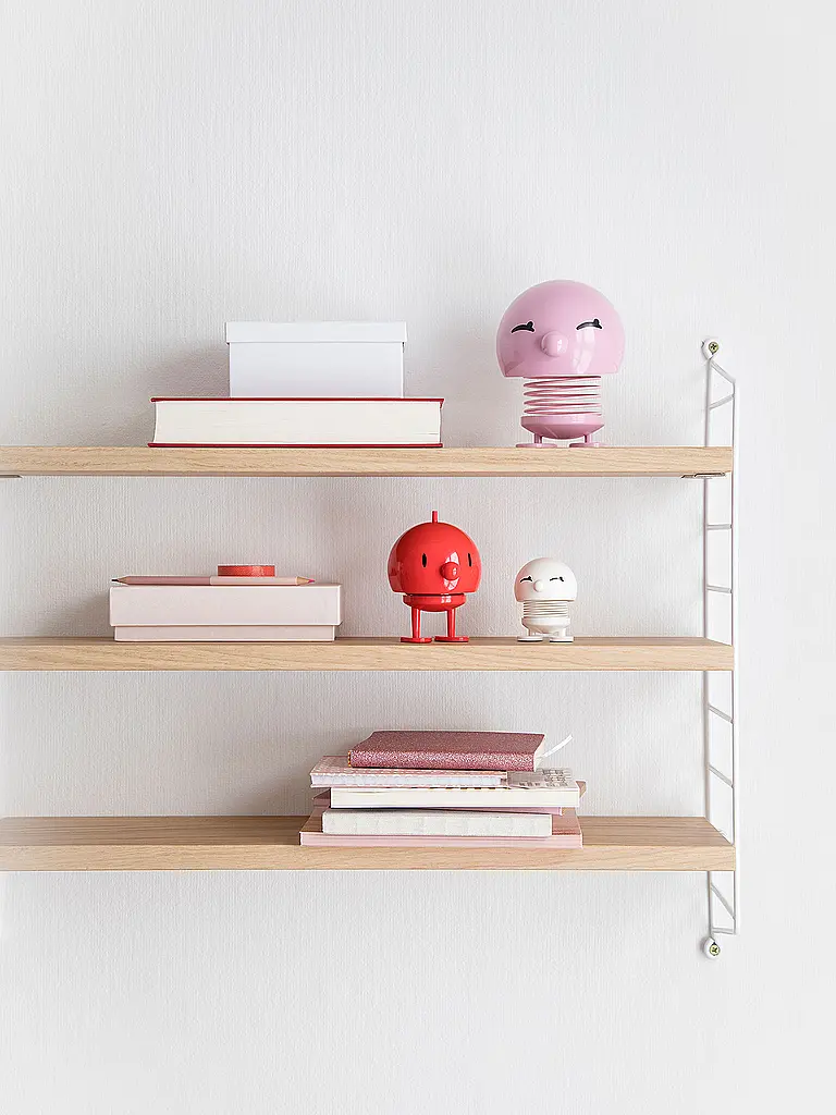 HOPTIMIST | Figura decorativa Classic Bumble 10,5 cm Red | 
