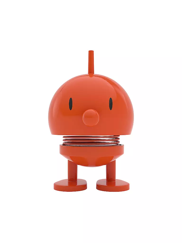 HOPTIMIST | Figura decorativa Classic Bumble 7,6 cm arancione | Arancione