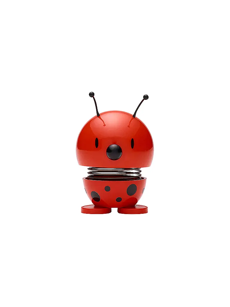 HOPTIMIST | Figura decorativa Coccinella 6,8cm Rossa | Rosso