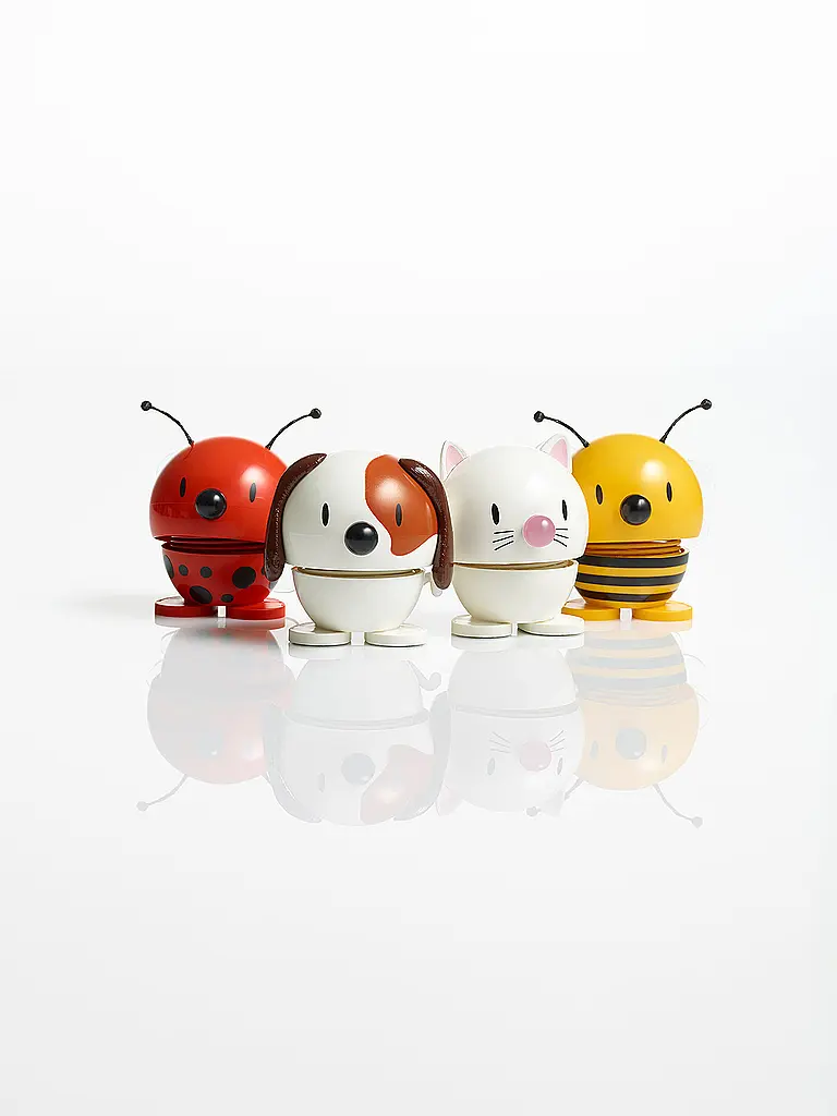HOPTIMIST | Figura decorativa Coccinella 6,8cm Rossa | Rosso