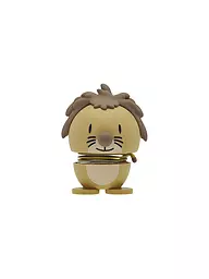 HOPTIMIST | Figura decorativa Leone Soft 7,6 cm Arancione | Marrone chiaro