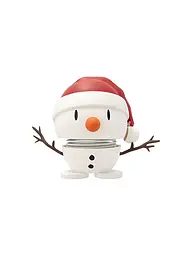 HOPTIMIST | Figura decorativa Soft Bumble Snowman 6,9 cm | Bianco