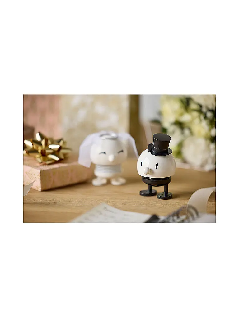 HOPTIMIST | Figura decorativa sposo nero | 