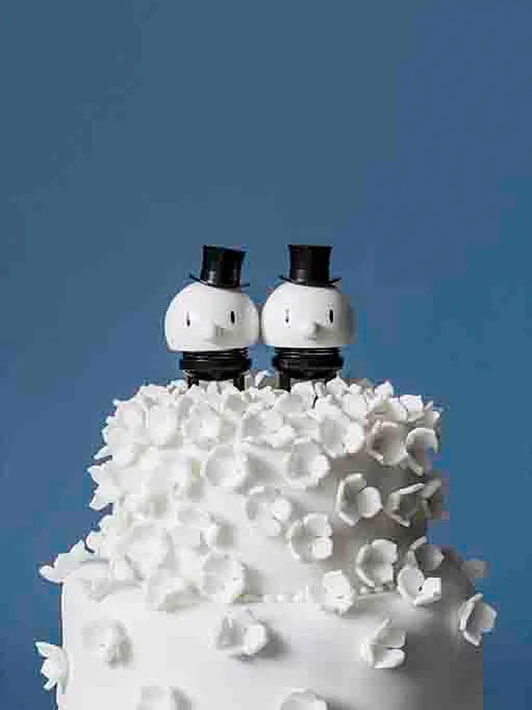 HOPTIMIST | Figura decorativa sposo nero | 