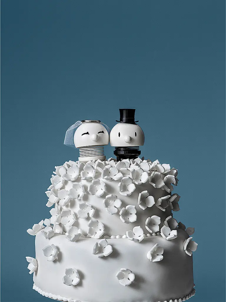 HOPTIMIST | Figura decorativa sposo nero | 