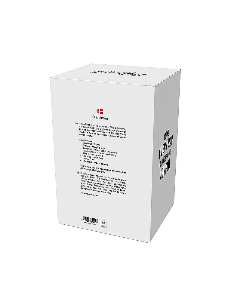 HOPTIMIST | Lampada Bumble XLarge 23cm | Bianco