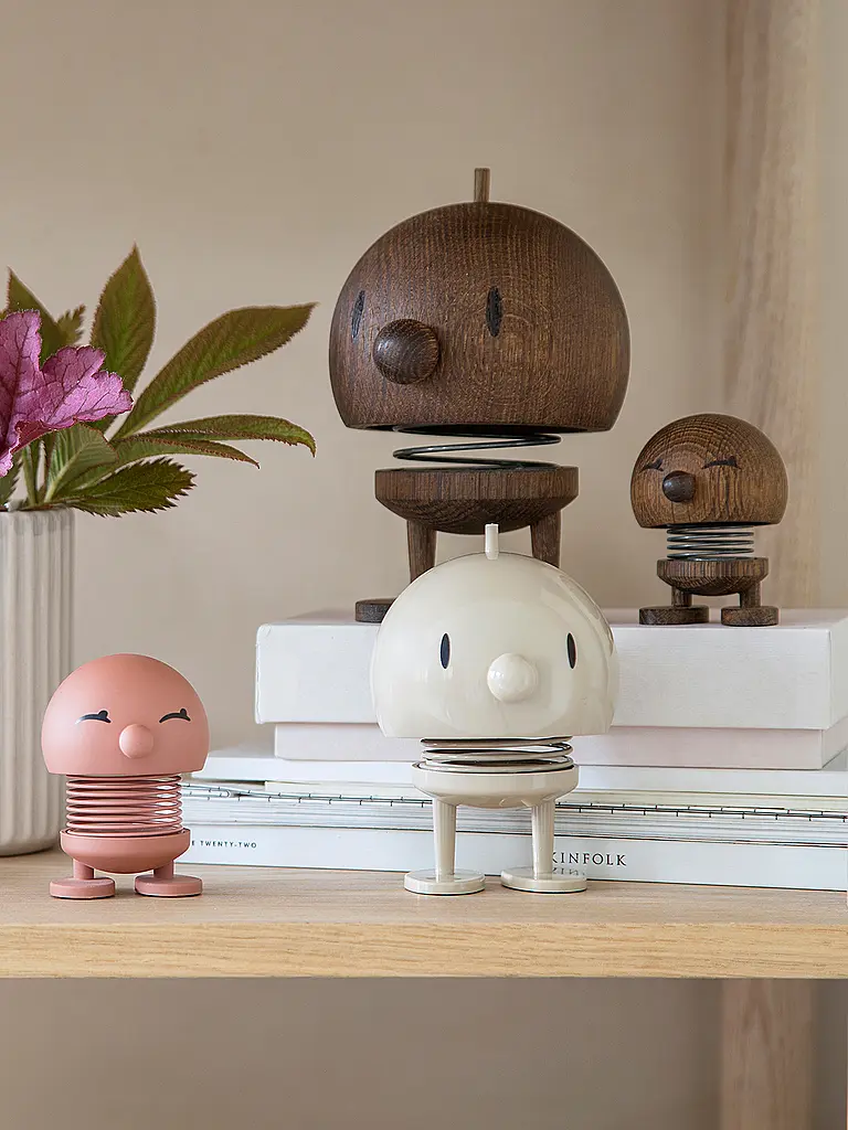 HOPTIMIST | Oggetto decorativo Classic Bumble 10,5 cm Latte | Cammello