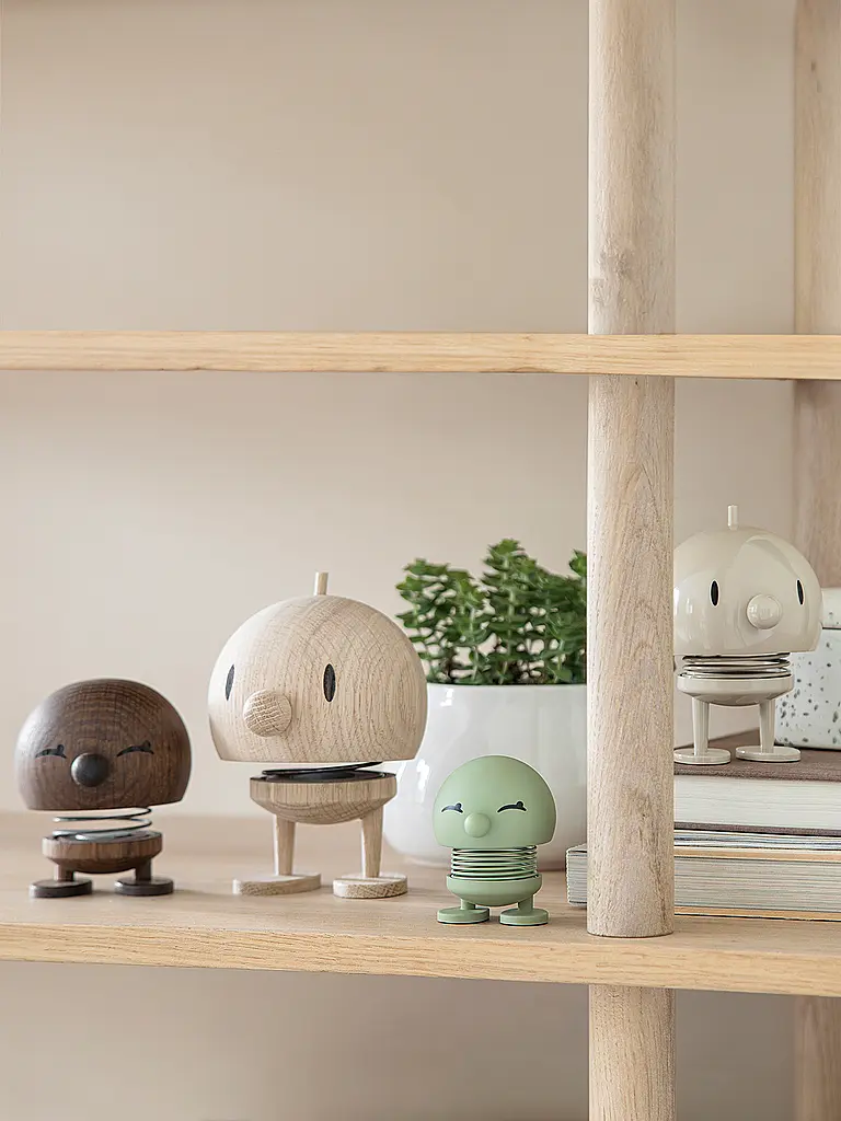 HOPTIMIST | Oggetto decorativo Classic Bumble 10,5 cm Latte | Cammello