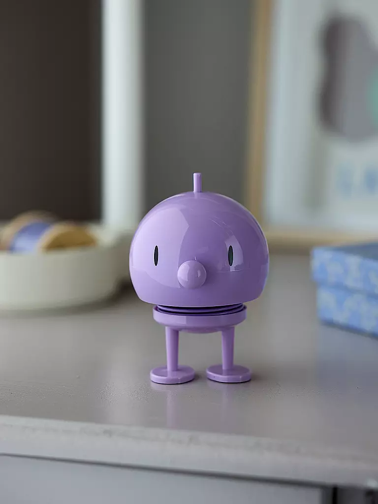 HOPTIMIST | Oggetto decorativo Classic Bumble 10,5 cm Lavanda | Lilla