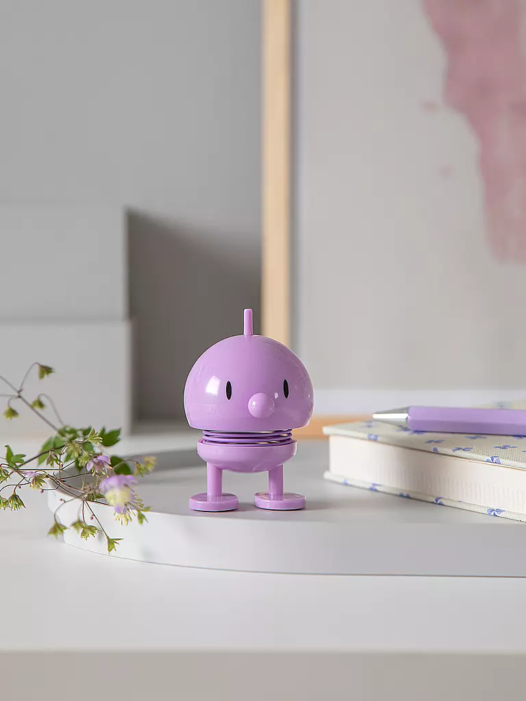 HOPTIMIST | Oggetto decorativo Classic Bumble 10,5 cm Lavanda | Lilla