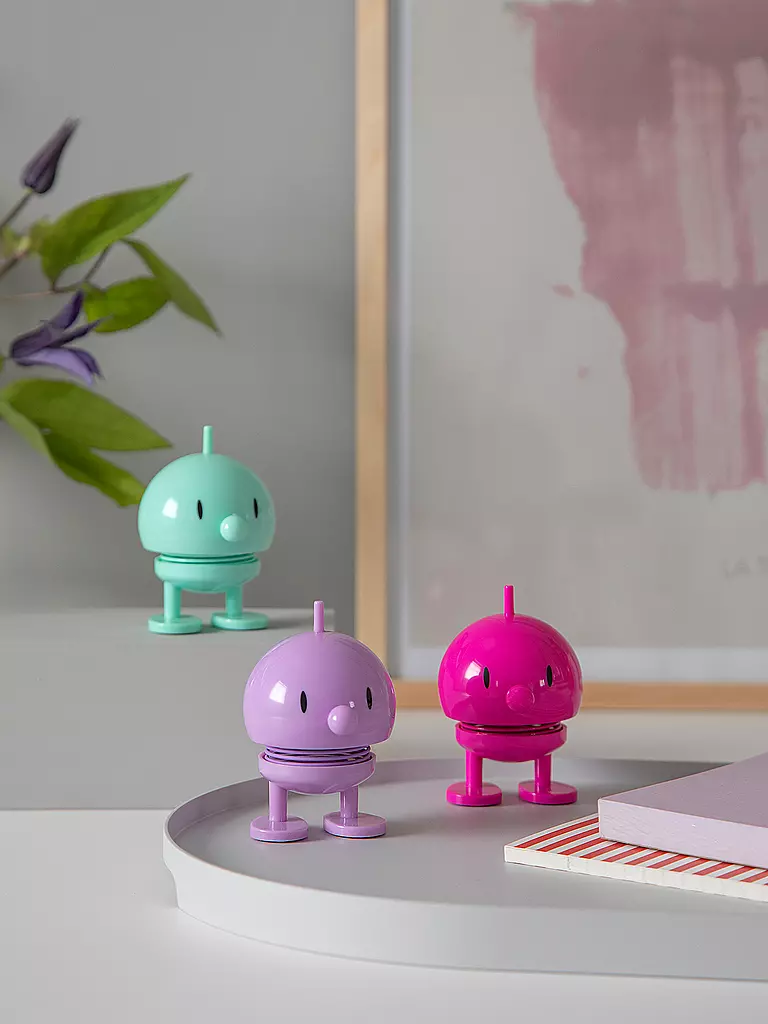HOPTIMIST | Oggetto decorativo Classic Bumble 10,5 cm Lavanda | Lilla