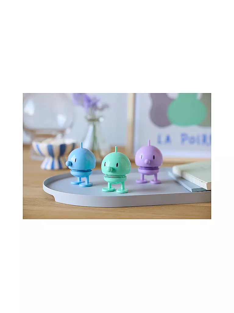 HOPTIMIST | Oggetto decorativo Classic Bumble 10,5 cm Lavanda | Lilla