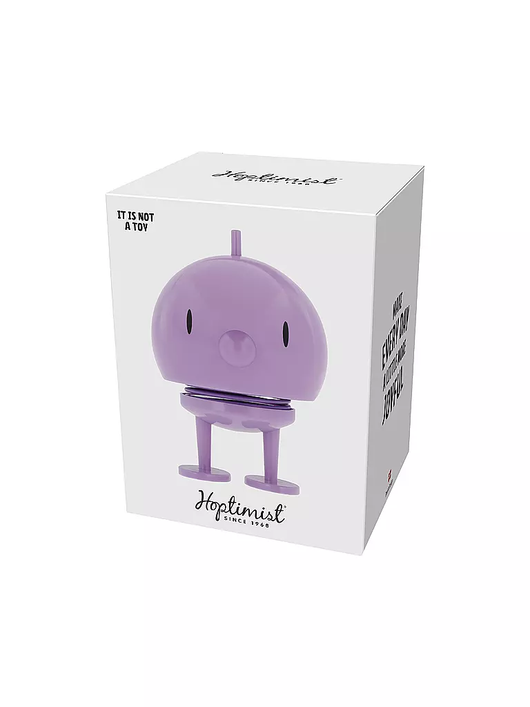 HOPTIMIST | Oggetto decorativo Classic Bumble 10,5 cm Lavanda | Lilla
