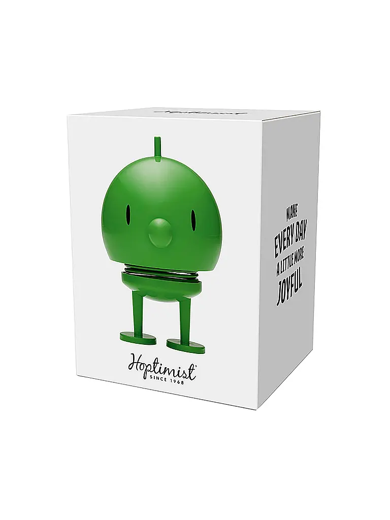 HOPTIMIST | Oggetto decorativo Classic Bumble 10,5 cm Verde | Verde