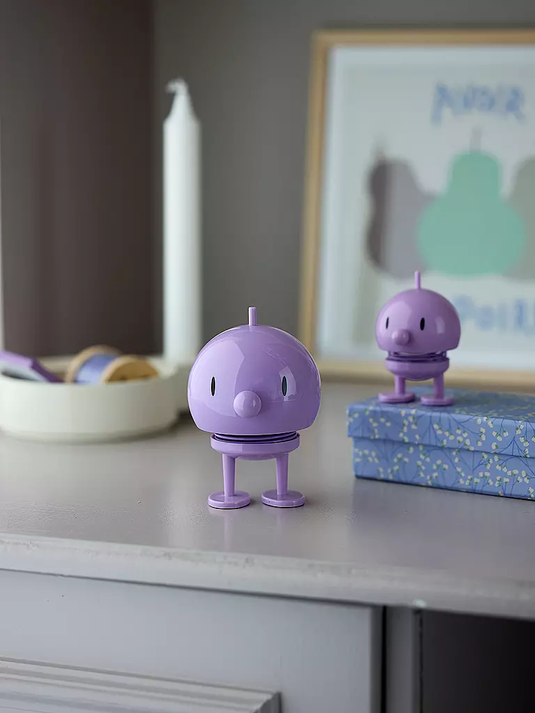 HOPTIMIST | Oggetto decorativo Classic Bumble 7,6 cm Lavanda | Lilla