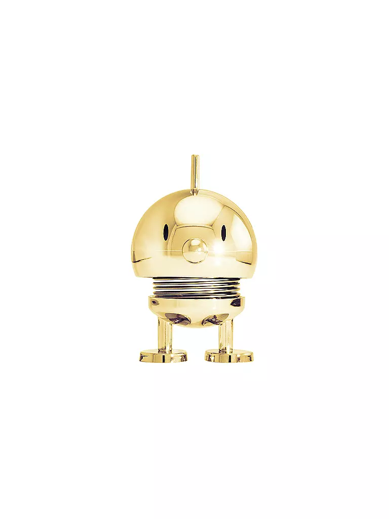 HOPTIMIST | Oggetto decorativo Classic Bumble 7,6 cm Oro | Oro
