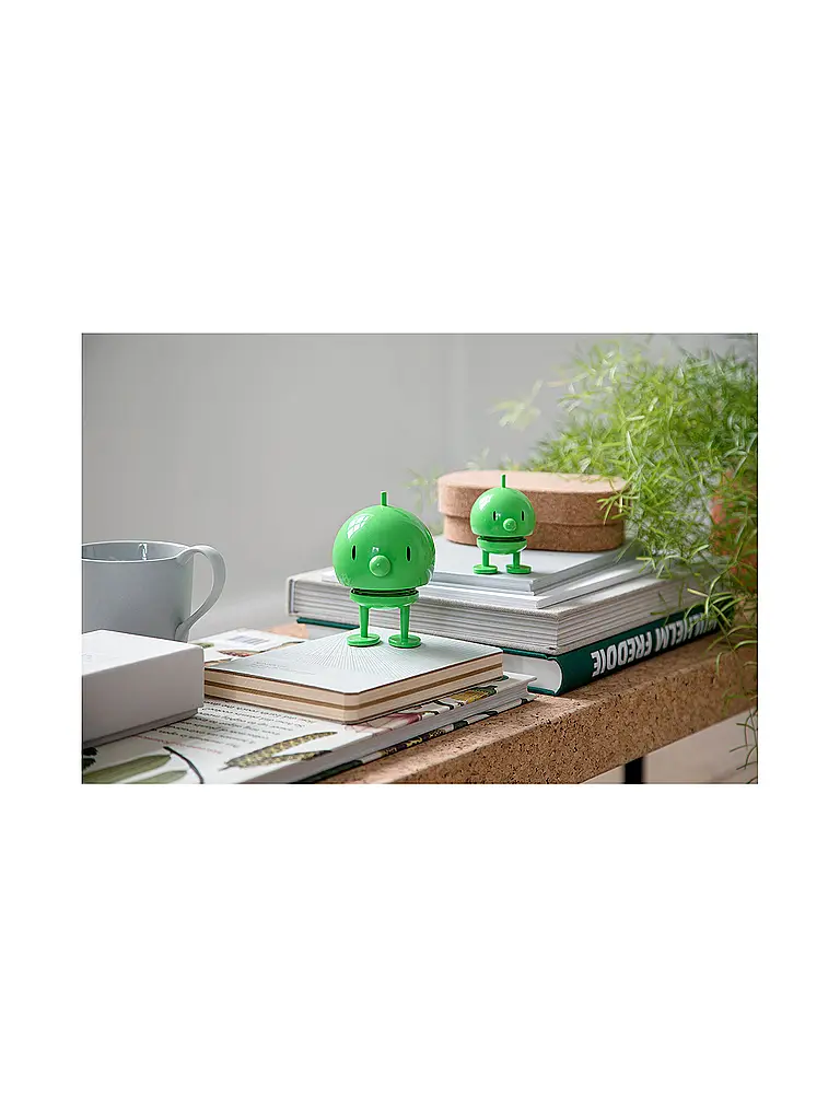 HOPTIMIST | Oggetto decorativo Classic Bumble 7,6 cm Verde | Verde