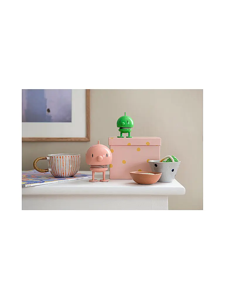 HOPTIMIST | Oggetto decorativo Classic Bumble 7,6 cm Verde | Verde