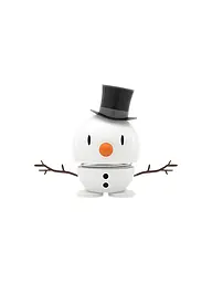 HOPTIMIST | Oggetto decorativo Classic Bumble Snowman 7,8cm White | Bianco