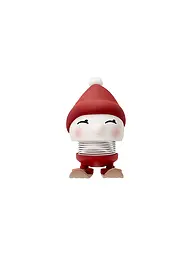 HOPTIMIST | Statuetta decorativa Soft Bumble Sci 7,2 cm Sky | Rosso