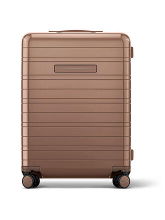 HORIZN STUDIOS | Trolley H6 RE Check-In Valigia da viaggio 64 cm glossy mocha