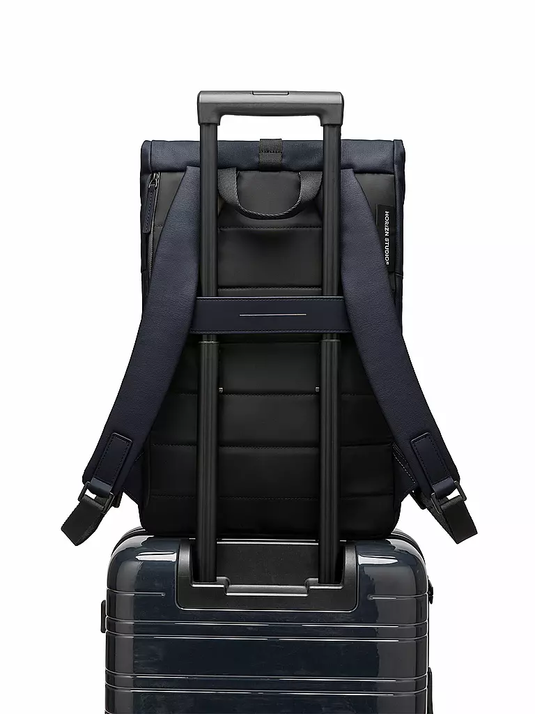 HORIZN STUDIOS | Rucksack SOFO ROLLTOP BACKPACK X | Blu scuro