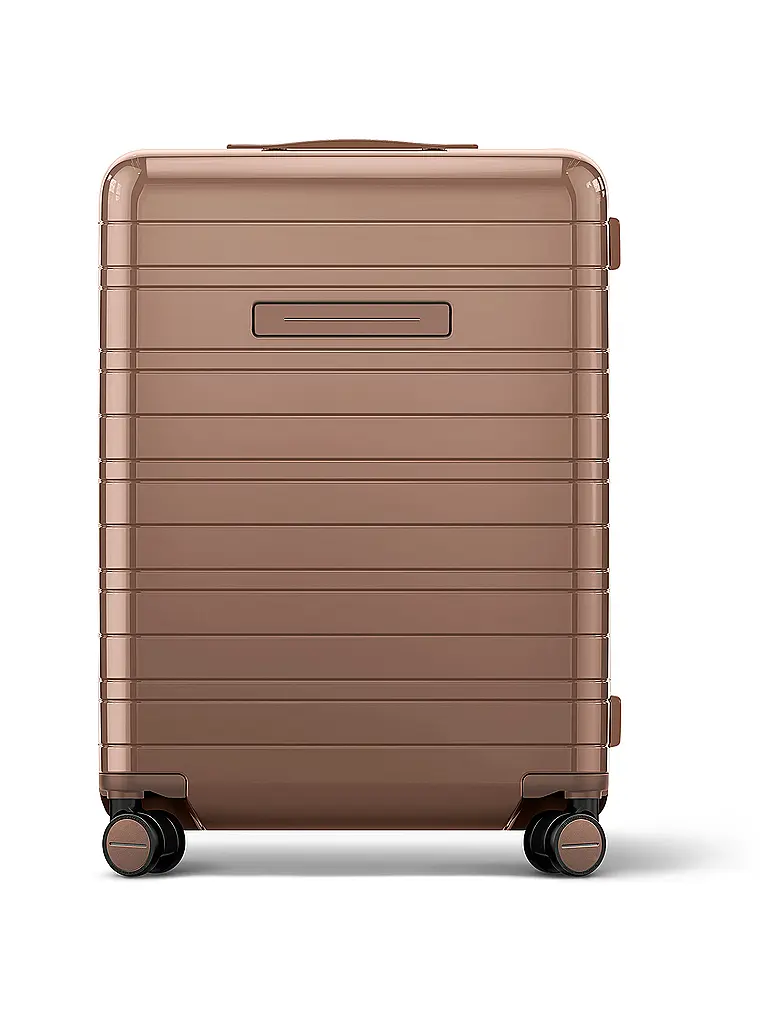 HORIZN STUDIOS | Trolley H6 RE Check-In Valigia da viaggio 64 cm glossy mocha | Marrone chiaro