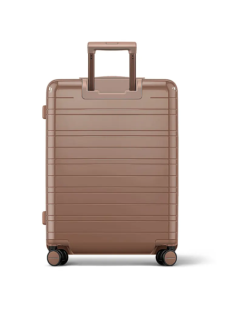 HORIZN STUDIOS | Trolley H6 RE Check-In Valigia da viaggio 64 cm glossy mocha | Marrone chiaro