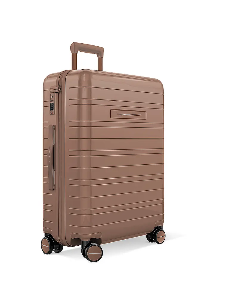 HORIZN STUDIOS | Trolley H6 RE Check-In Valigia da viaggio 64 cm glossy mocha | Marrone chiaro