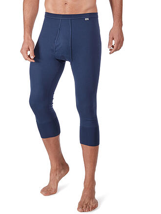 HUBER | Sottopantaloni 3/4 con apertura "Comfort" (Blu Navy)