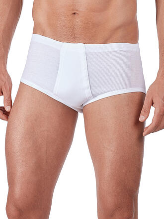 HUBER | Slip "Duo Line" confezione doppia (Bianco)