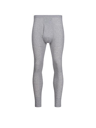 HUBER | Lunga mutanda con apertura COMFORT grigio melange