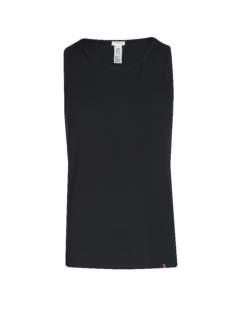 Huber Canotta black nero XXL