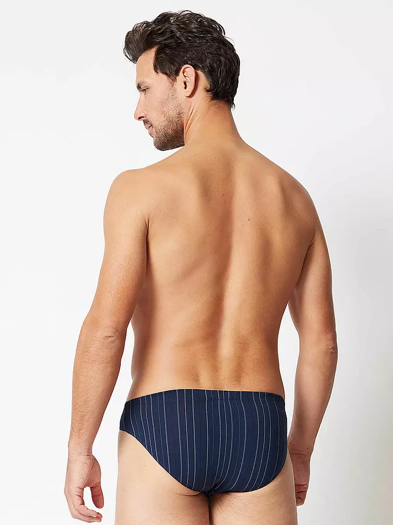 HUBER | Brasil Slip confezione da 2 dressblue stripe | 