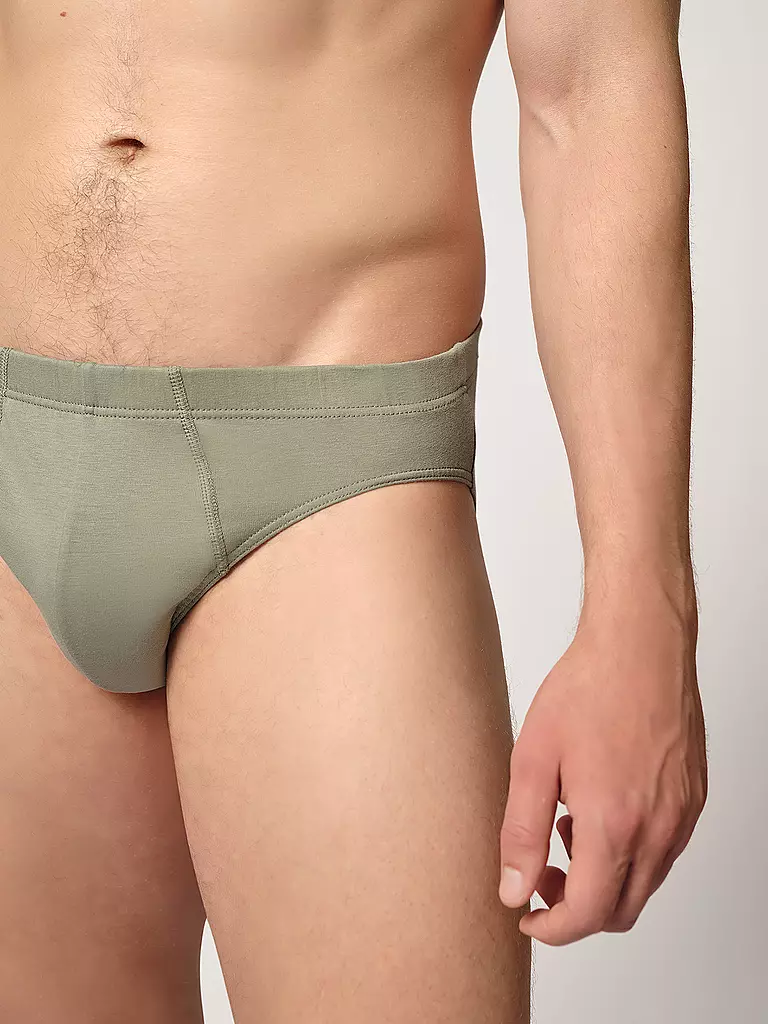 HUBER | Brasil Slip confezione da 2 quasi stripeselection | Blu scuro
