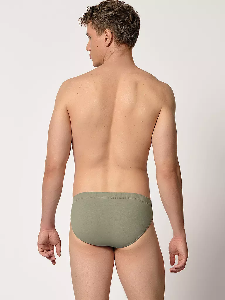 HUBER | Brasil Slip confezione da 2 quasi stripeselection | Blu scuro